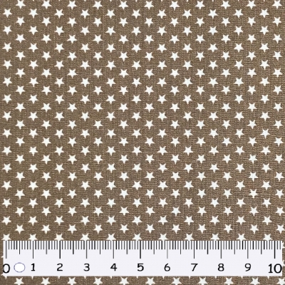 Baumwolle | mini Stars | Taupe
